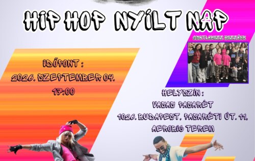 Hip-Hop órák szeptembertől