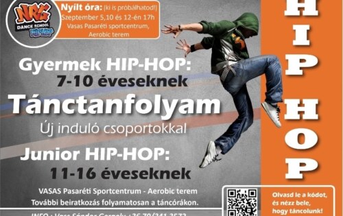 Hip-Hop órák szeptembertől
